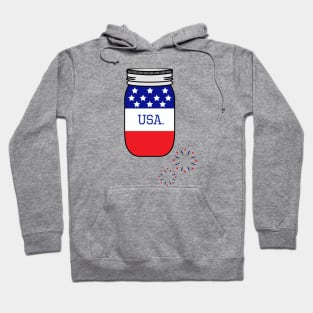 USA T shirt Hoodie